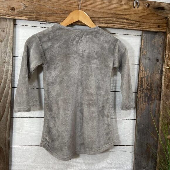 Raccoon Face Girls Long Sleeve Shirt - Picture 3 of 6